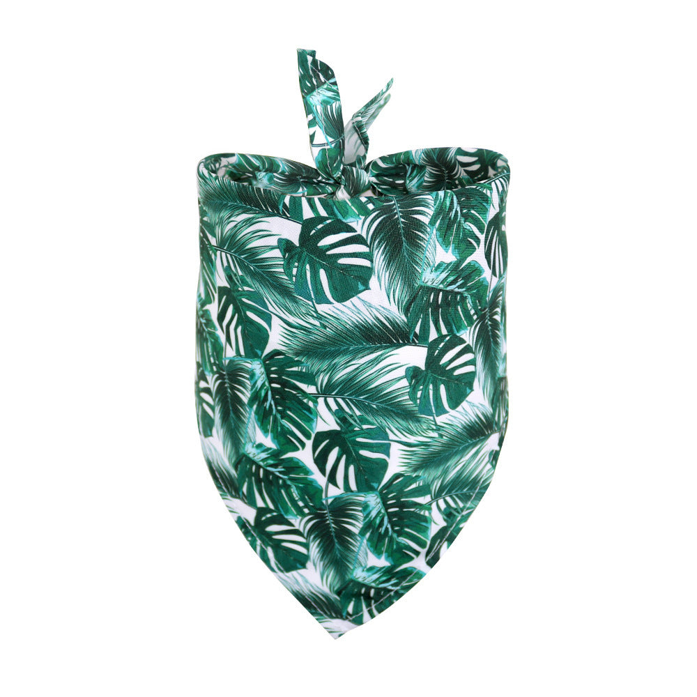 Tropical Pet Bandana – Colorful Summer Scarf for Dogs & Cats