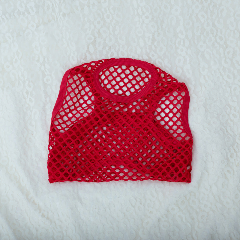 Hollow Mesh Dog Vest – Lightweight Summer Top for Dogs