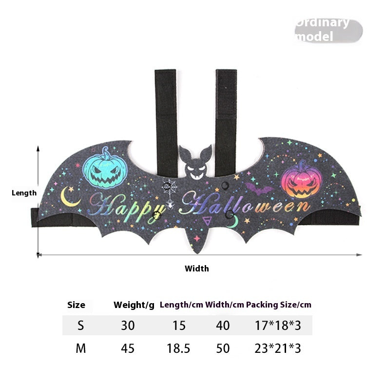 Batwing Pet Costume – Halloween Outfit for Cats & Dogs