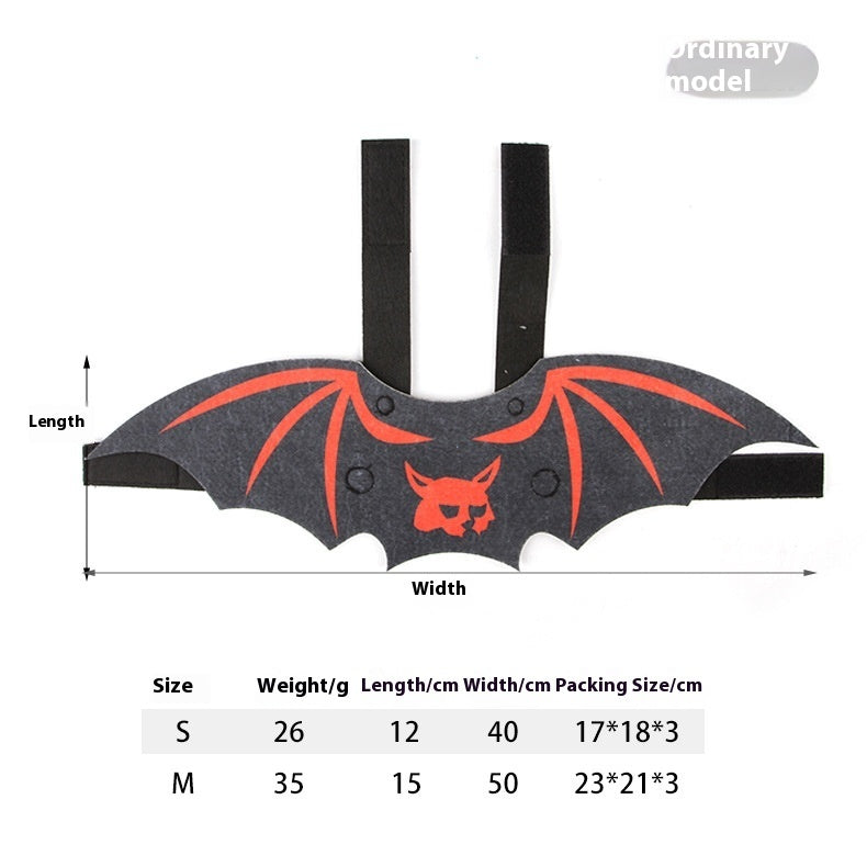 Batwing Pet Costume – Halloween Outfit for Cats & Dogs