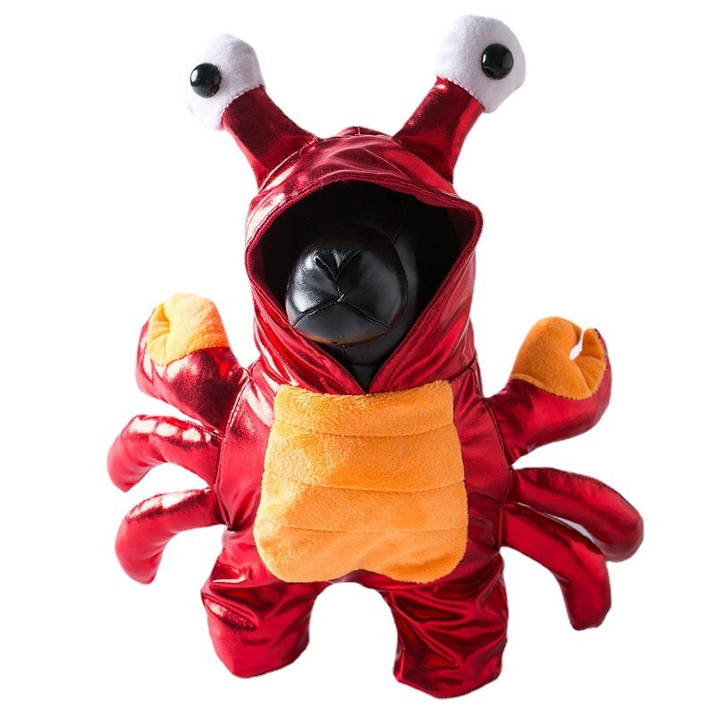 Lobster Pet Costume – Funny Halloween Outfit for Dogs & Cats