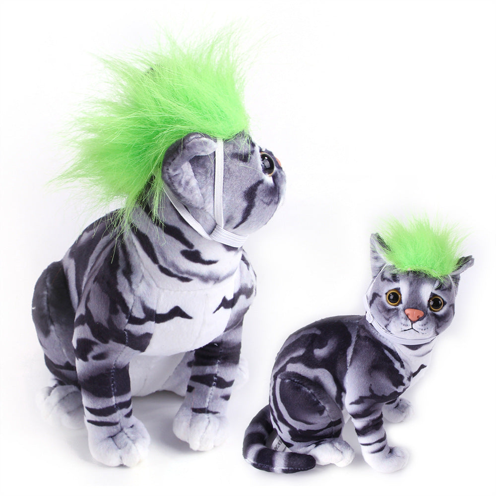 Dog Wig Halloween Costume – Funny Pet Headpiece