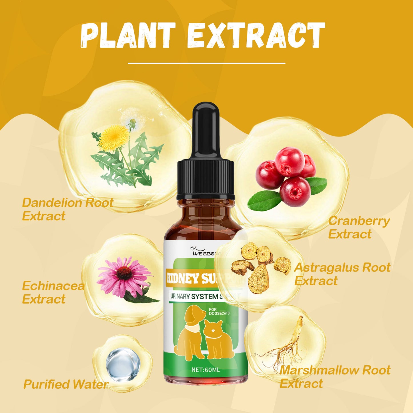 Pet Energy & Vitality Supplement (60ml)