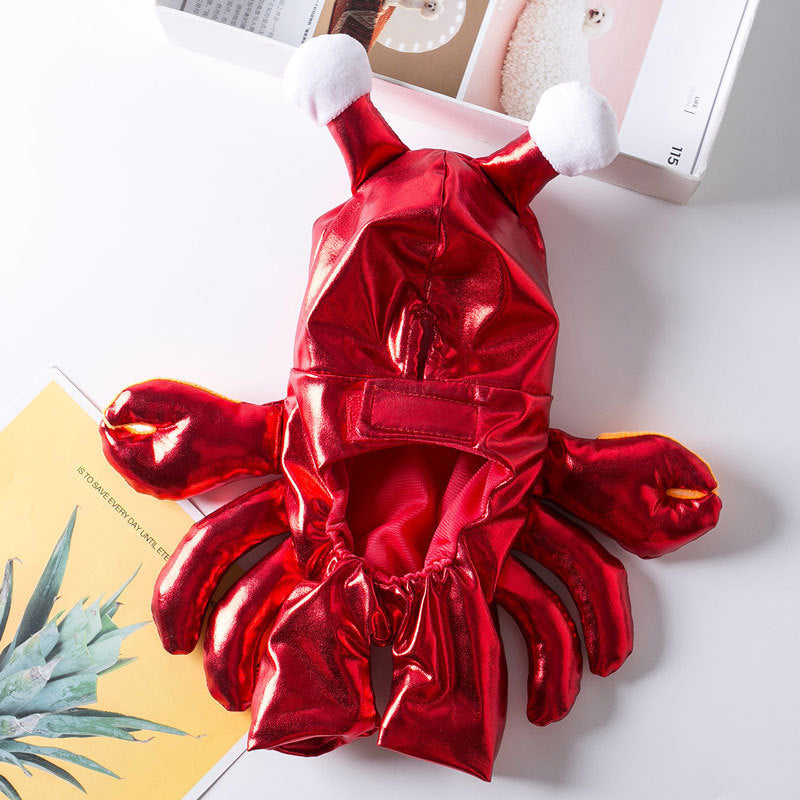 Lobster Pet Costume – Funny Halloween Outfit for Dogs & Cats