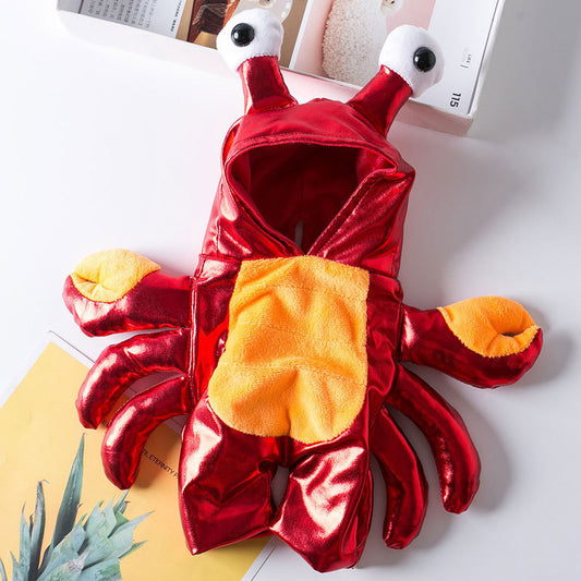 Lobster Pet Costume – Funny Halloween Outfit for Dogs & Cats