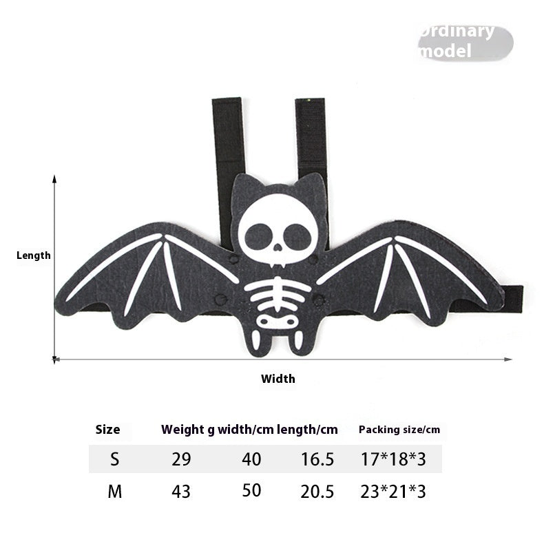 Batwing Pet Costume – Halloween Outfit for Cats & Dogs