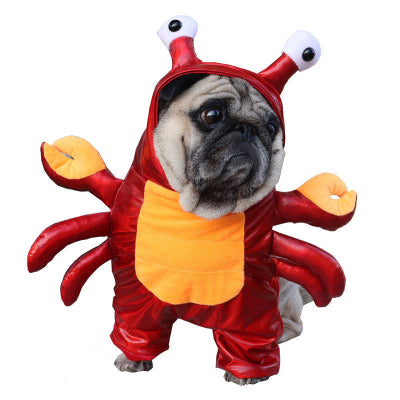 Lobster Pet Costume – Funny Halloween Outfit for Dogs & Cats