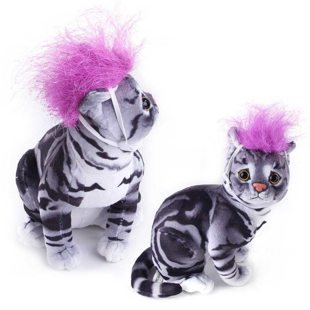 Dog Wig Halloween Costume – Funny Pet Headpiece