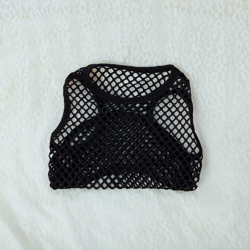 Hollow Mesh Dog Vest – Lightweight Summer Top for Dogs