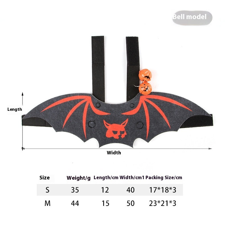 Batwing Pet Costume – Halloween Outfit for Cats & Dogs