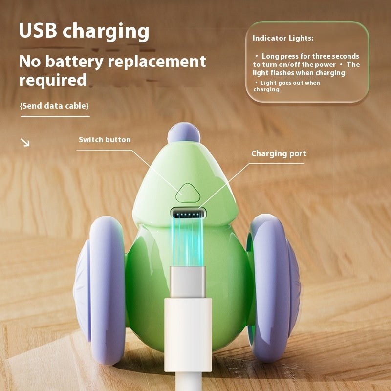 Interactive Cat Toy – Electric Mouse Car with Obstacle Avoidance